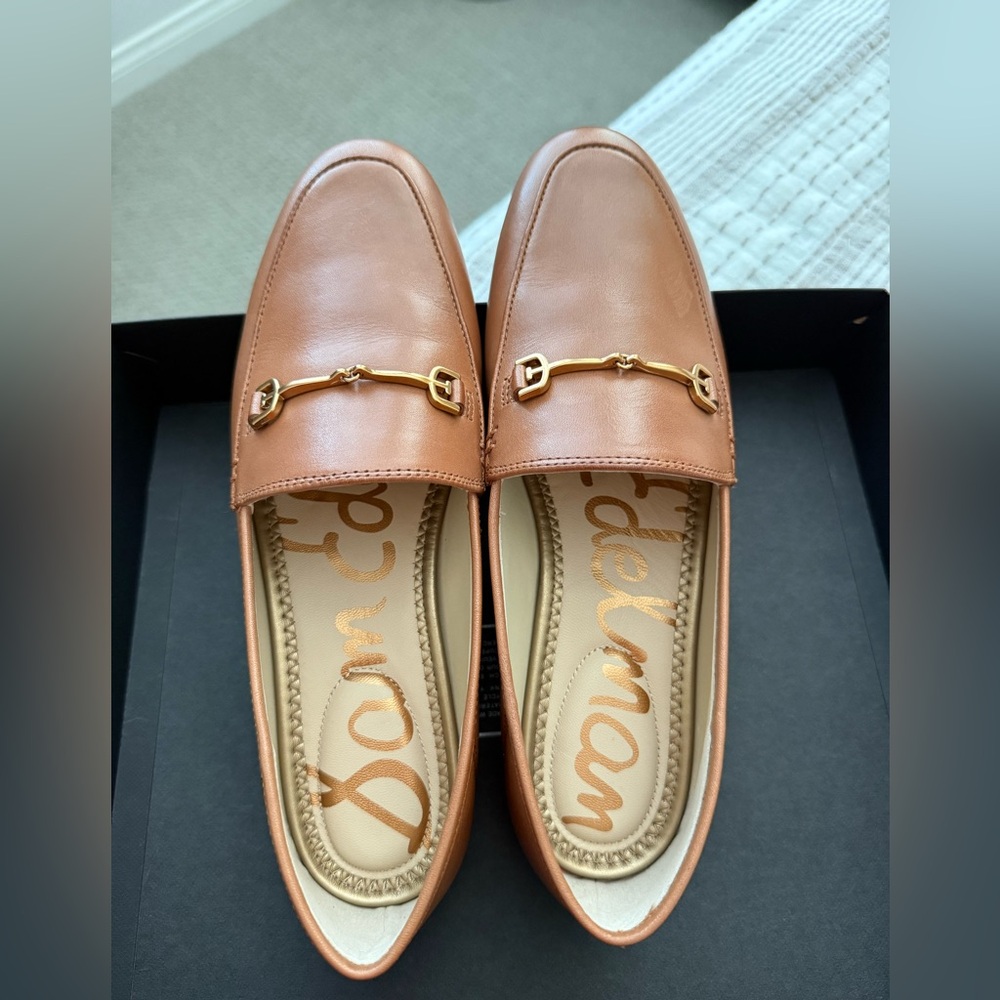 Sam Edelman Loraine Loafers in Saddle leather